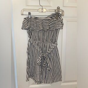 Stripped romper